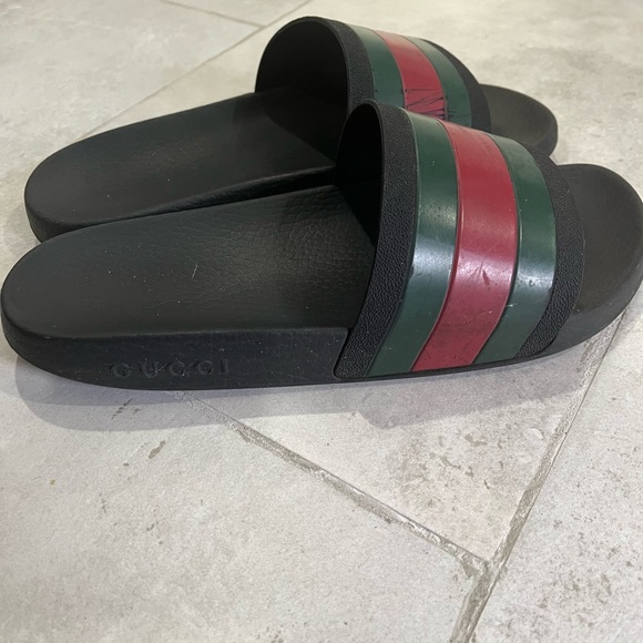 Gucci Shoes Gucci Mens Slides Size 8 Poshmark